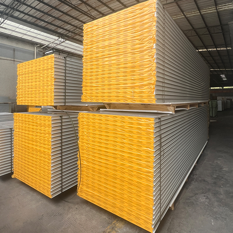 Magnesium oxysulfide sandwich panel