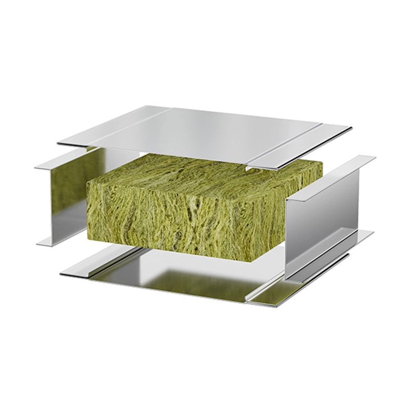 Rock wool sandwich panel