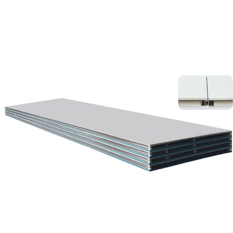 Embed line pipes rabbet laminboard