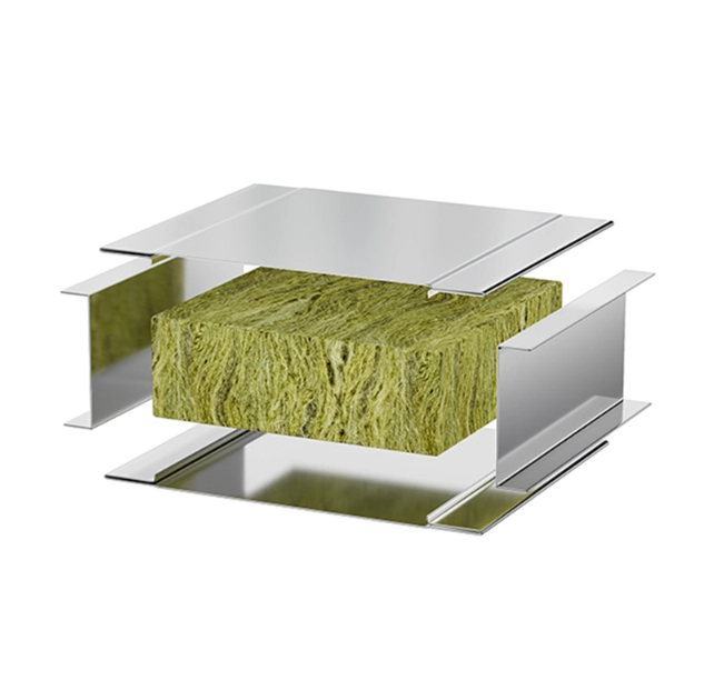 Rock wool sandwich panel